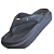 Chinelo Plataforma Usaflex - Nuvem Preto - Imagem 5