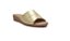 Tamanco usaflex Feminino Plataforma com costura - Dourado - Imagem 1