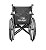 Cadeira de rodas Basic - Leve, dobrável até 125kg - Hidrolight - Imagem 4