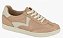 Tenis MODARE Casual Feminino - C/ Cadarço -Bege com solado Branco - 42231 - Imagem 1