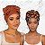KIT 1 TOUCA CARACOL TRIBAL + 1 TOUCA PLOPPING TERRACOTA - Imagem 1
