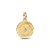 Charm Medalhão Andorinha Dourado - Imagem 2