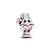 Charm Prata Disney Pixar Remy De Ratatouille - Imagem 1