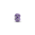 Mini Charm Prata Simbolo Do Infinito Roxo Metalico - Imagem 1
