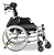 CADEIRA DE RODAS RECLINAVEL D700 T44 - Imagem 2