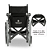 CADEIRA DE RODAS D400 T44 - Imagem 4