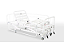 EVOLUTION 3 MANIVELA STEEL GRD MOVEL (160) 089X198 RODAS - Imagem 2