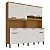 Kit Cozinha 8 Portas 2 Gavetas Cabernet Prime 100% MDF Amêndoa/ Off White - RONIPA - Imagem 1