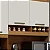Kit Cozinha 8 Portas 2 Gavetas Cabernet Prime 100% MDF Amêndoa/ Off White - RONIPA - Imagem 5