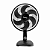 Ventilador de Mesa 30cm COMPACT 6 Pás Preto - MALLORY - Imagem 1