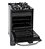Fogão 4 Bocas Master GRILL FGVMTG412 Mesa de Vidro Preto - SUGGAR - Imagem 2