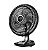 Ventilador de Mesa 50CM Turbo VTX50 Chrome 8 Pás Preto - MONDIAL - Imagem 1