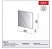 Painel Quadrado Decorativo Espelhado 60x60cm ES7 WW - DALLA COSTA - Imagem 3