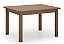Mesa Itália 52-51 160CM Madeira Maciça Verniz Nogueira - TABULAE - Imagem 1