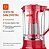 Liquidificador 5 Velocidades Turbo Pawer L-900FR Vermelho - MONDIAL - Imagem 3