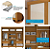 Roupeiro 3 Portas e 4 Gavetas Zara 100% MDF Cinamomo/ Off White - Cinamomo - ACP MÓVEIS - Imagem 4