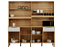 Kit Cozinha 8 Portas 2 Gavetas Concord 100% MDF Amêndoa/ Off White - RIO DOCE - Imagem 4