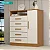 Cômoda 5 Gavetas 1 Porta Madri Plus 100% MDF Cinamomo Off White - ACP MÓVEIS - Imagem 2