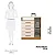 Cômoda 5 Gavetas 1 Porta Madri Plus 100% MDF Cinamomo Off White - ACP MÓVEIS - Imagem 3