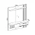 Painel Suspenso Jade 1.5 Freijó Off White - CAEMMUN - Imagem 4