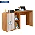 Mesa para Computador TECH 1.4 Freijó/ Off White - CAEMMUN - Imagem 4