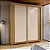 Roupeiro 2 Portas 3 Gavetas Athenas MDF Cinamomo Off White - ACP MÓVEIS - Imagem 2