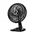 Ventilador 40cm Mesa NVT408P 8 Pás 140W Preto/ Prata - MONDIAL - Imagem 1