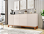 Buffet Mondrian 1.8 Off White Freijó - CAEMMUM - Imagem 3
