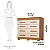 Cômoda 8 Gavetas Nalu MDF Cinamomo/ Off White - ACP MÓVES - Imagem 3