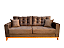 Sofá 3 Lugares Londres Tecido Veludo Café - CONCEITO ESTOFADOS - Imagem 1