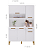 Kit Cozinha 5 Portas 1 Gaveta Sintra 61881 Branco - INDEKES - Imagem 4