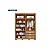 Roupeiro 2 Portas/ C 3 Gaveta 1.8 Moviment 100% MDF Freijó/ Off White - CAEMMUN - Imagem 3