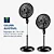Ventilador 40cm Coluna Super Turbo VTX4C 8 Pás Preto - MONDIAL - Imagem 5