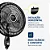 Ventilador 40cm Coluna Super Turbo VTX4C 8 Pás Preto - MONDIAL - Imagem 3