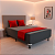 Box Base Casal 138X188X30CM Paris Preto - TOPAZIO - Imagem 2