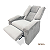 Poltrona Reclinável Doha Veludo Slim Camurça - ARTFLEX ESTOFADOS - Imagem 3