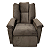 Poltrona Reclinável Doha Veludo Slim Chocolate - ARTFLEX ESTOFADOS - Imagem 1