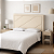 Cabeceira Casal Oxford 1.42 Estofada C02 Korino Bege - PROBEL - Imagem 2