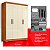 Roupeiro 4 Portas 2 Gavetas Paris 100% MDF 3004-77 Cinamomo/ Off White - MAXEL - Imagem 6