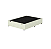 Box Base Casal Standard Bau Korino 138X188X34 Linho Areia - PROBEL - Imagem 1