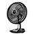 Ventilador de Mesa 40cm TURBO VTX408P 8P PT/ Cinza - MONDIAL - Imagem 1