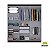 Roupeiro 6 Portas 2 Gavetas Paris 3109-99 100% MDF ONIX - MAXEL - Imagem 3