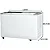 Conservador 2 Portas Horizontal 411L HCEB411V Tampo de Vidro Branco - FRICON - Imagem 4