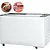 Conservador 2 Portas Horizontal 411L HCEB411V Tampo de Vidro Branco - FRICON - Imagem 1