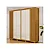Roupeiro 6 Portas 6 Gavetas Internas Elisa 100% MDF Cinamomo/ Off White - ACP - Imagem 2