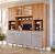 Kit Cozinha 8 Portas 2 Diamente Reflecta 100% MDF Cinamomo/ Platina - MGM MOVEIS - Imagem 2