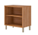 Balcão 2 Portas Eloisa 100% MDF Cinamomo/ Platina - MGM MOVEIS - Imagem 1