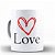 CANECA  PERSONALIZADA - LOVE - Imagem 1
