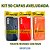 PACOTE DE CASE AVELUDADA MOKINGO SAMSUNG A14 50UN - Imagem 1
