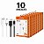 KIT 10 CABO DE CELULAR A'GOLD 5.0A IPHONE 1M - Imagem 1